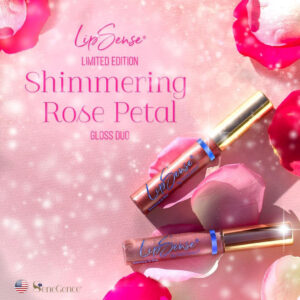 LipSense® Shimmering Rose Petal Gloss Duo (Limited Edition)